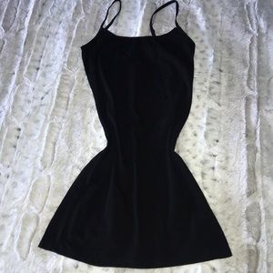 Short spaghetti strapped dress